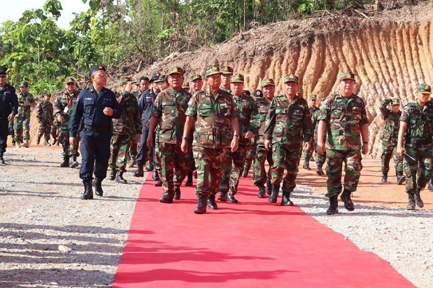 Samdech Pichy Sena Tia Banh Presides Over the Opening Ceremony of the Hemain Gold Exercise in 2018